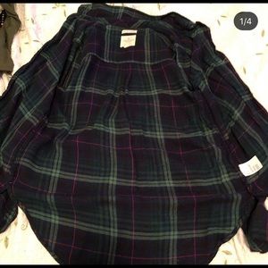 American eagle green flannel